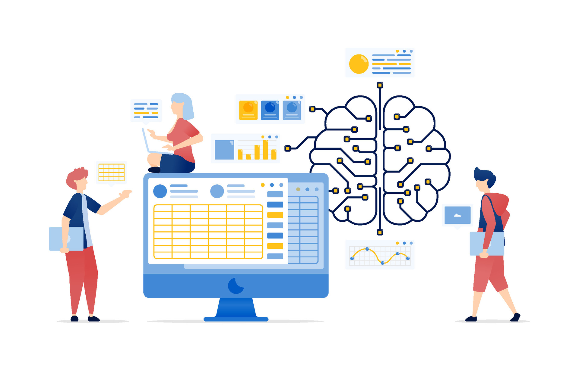 Data connecting with AI