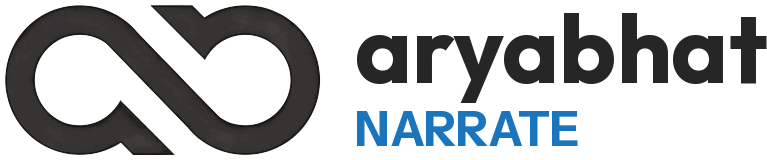 Aryabhat Narrate Logo